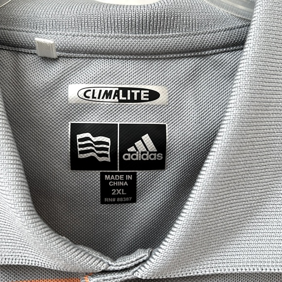 ADIDAS men’s climalite golf polo shirt 2XL - Picture 2 of 3